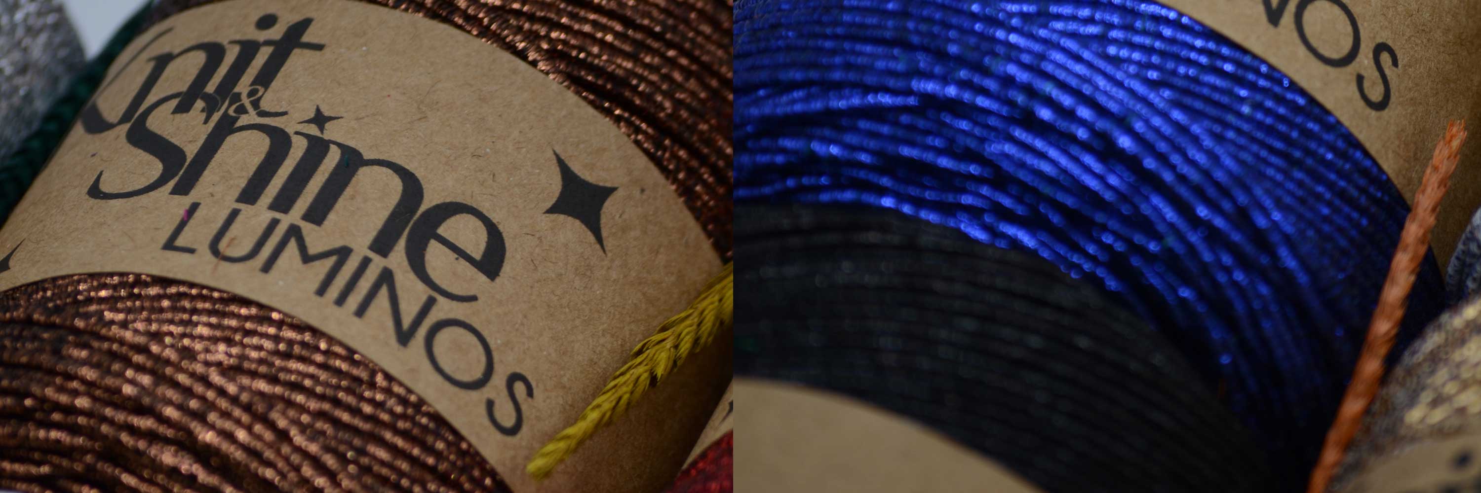 metallic yarns knit and shine knit & shine shiny metal yarns luminos yarns bugeto yarn