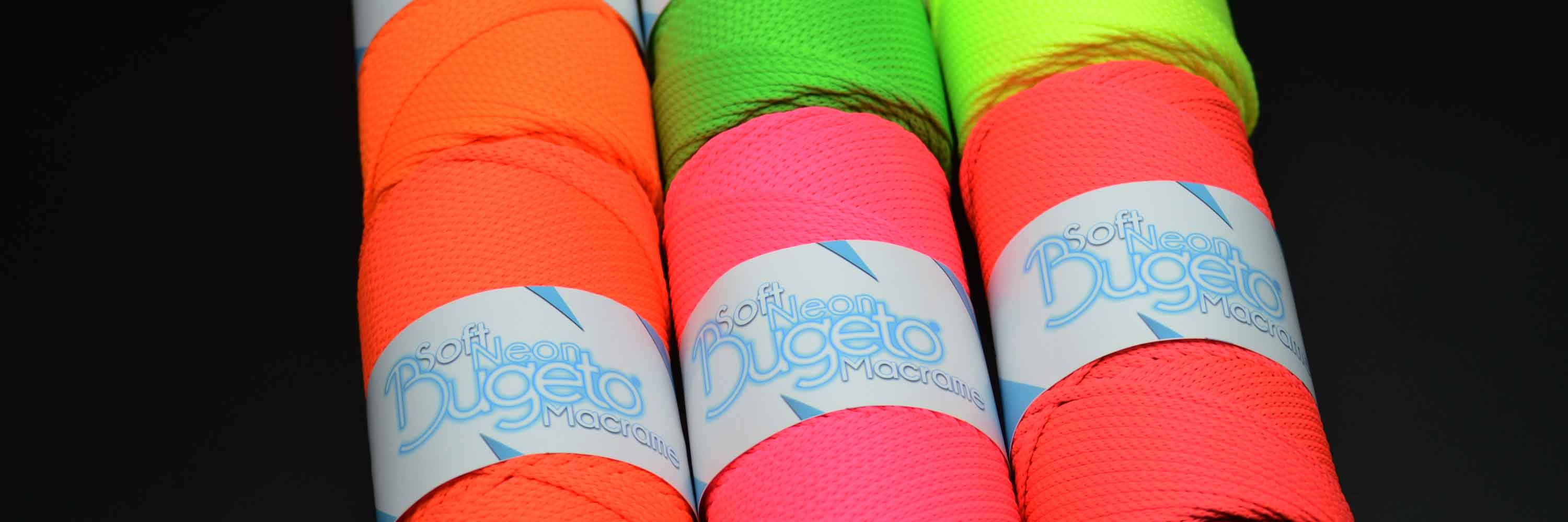 polyster yarns soft neon macrame yarn neon yarn neon colored yarns bugeto yarn